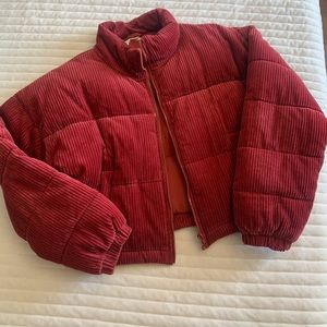 ❤️L.A. Hearts cropped corduroy puffer coat❤️